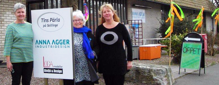 Anna Aggers butik i Skillinge